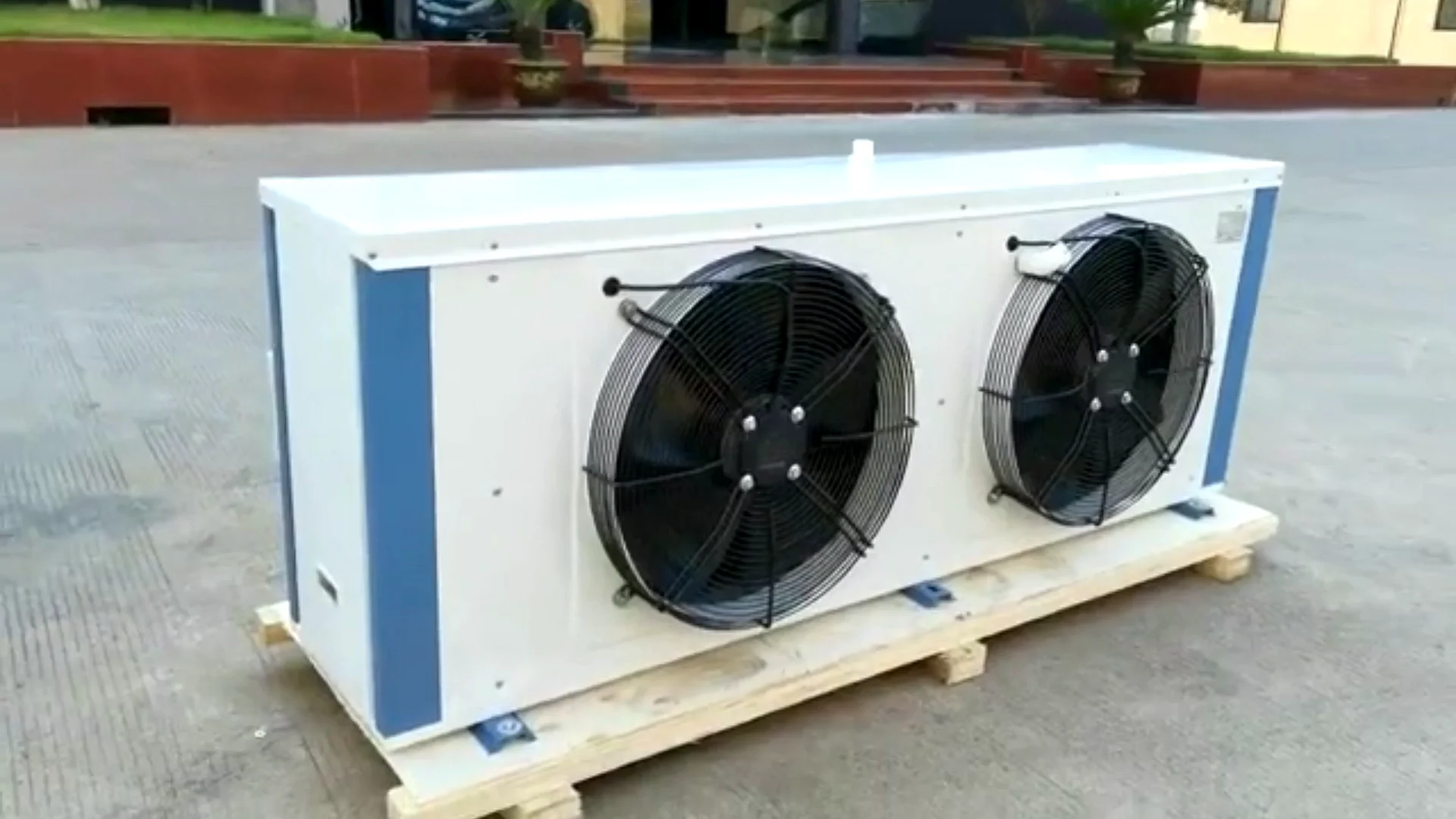 series air cooled fan type evaporator condensers for refrigeration condensing units cold room freezer