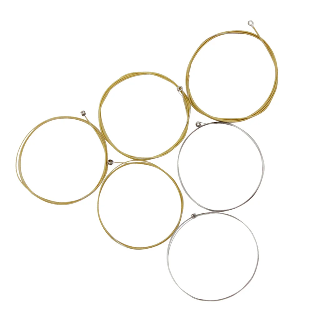 

1Set Professional Guitar Strings Acoustic Electric Reliable Material Extraordinary Tones DIY Musical Instrument Parts