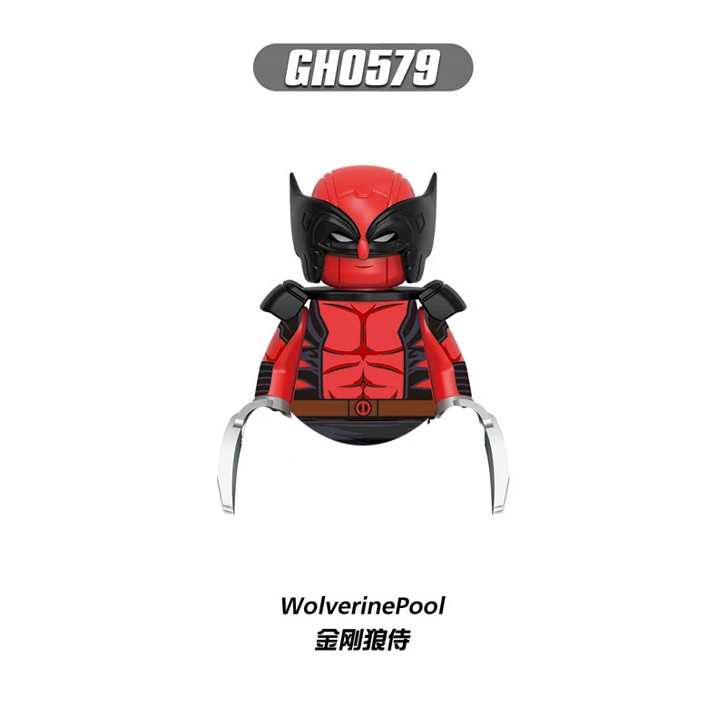 2026 Neue Deadpool Bausteine Mini-Actionfiguren Lernspielzeug DIY Geschenke für Kinder