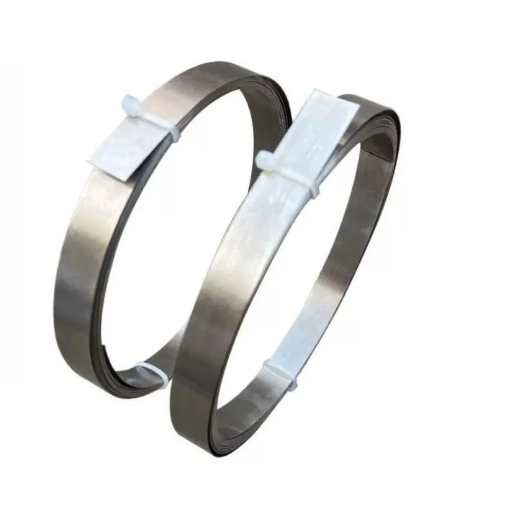 Bande chauffante pour machine sous vide, bande chauffante pour machine de scellage, fil chauffant pour machine d'emballage, bande plate nickel-chrome 5/6/8/10/12MM