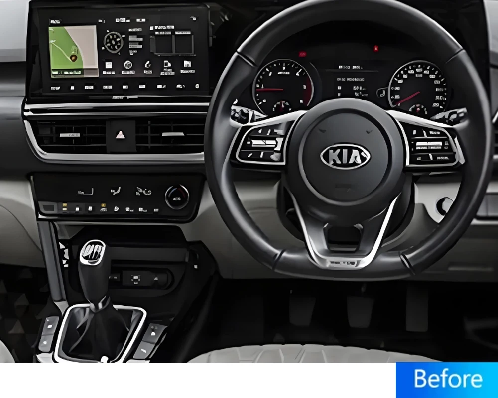 شاشة تسلا ذات طراز عمودي 9.7 بوصة أندرويد 15.0 لـ KlA Seltos 2019-2020 راديو السيارة الوسائط المتعددة مشغل فيديو الملاحة GPs Carplay #2