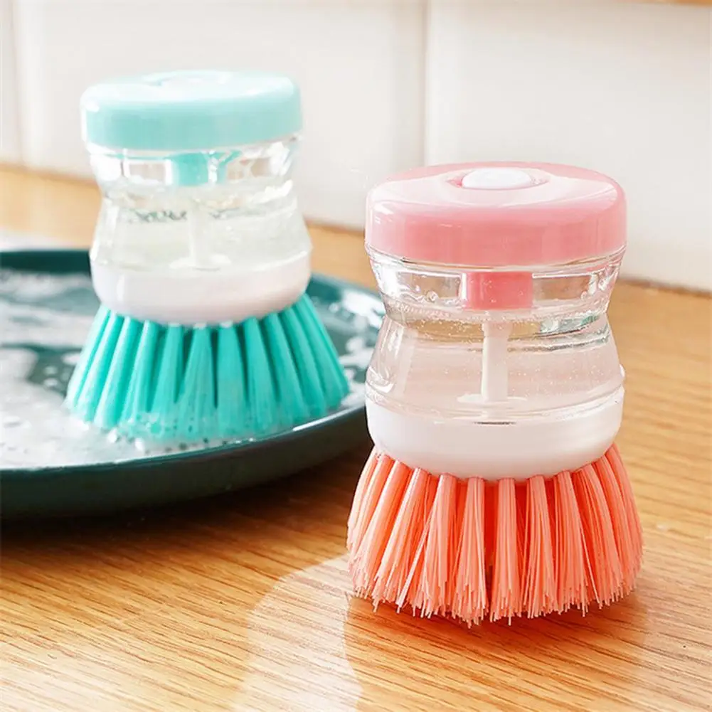 Cleaning Brush Labor-saving Save Time Non-stick Oil Automatic Hydraulic Pot Dish Plate Washing Gadget Kitchen Accessories Cocina