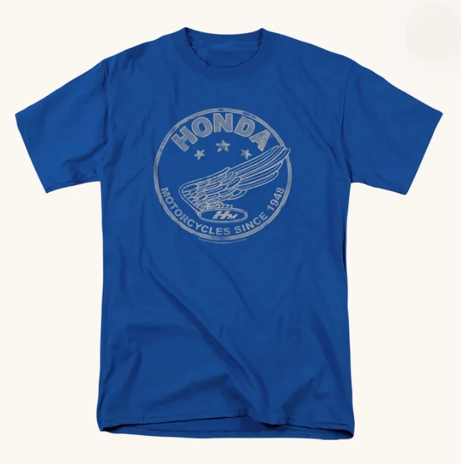 

Новая повседневная мотоциклетная футболка Honda, летний гоночный стиль, классический мотоциклетный топ Honda