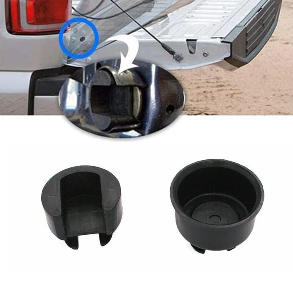 2Pcs 55276077AB 55276076AD Tailgate Pivot Bushing Set ABS Durable Auto Parts For 2002-2008 Dodge Ram 1500 / 03-09 Ram 2500 3500