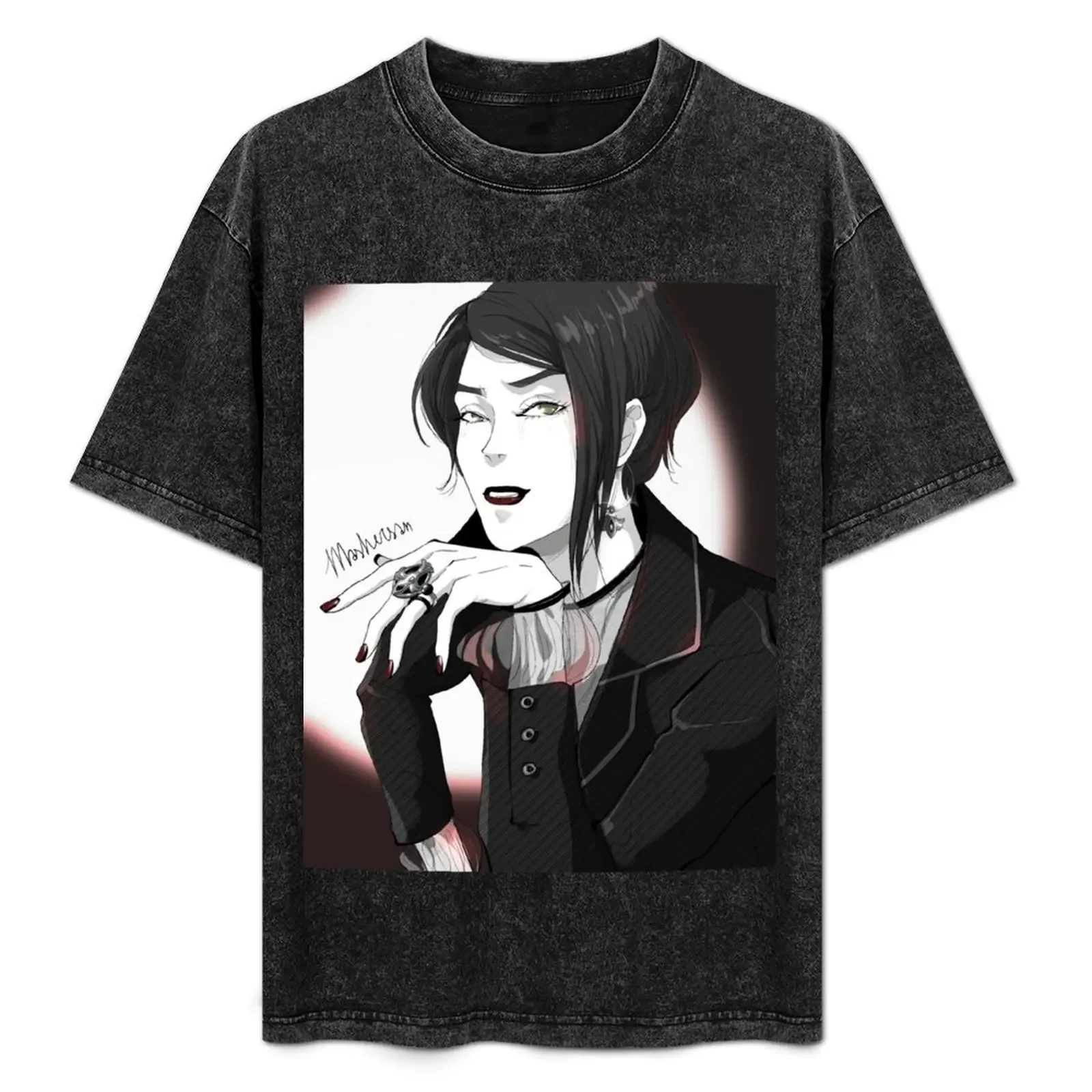 

Футболка Aya Manga style Blindfold Mashersan, повседневная, на все случаи жизни, с короткими рукавами