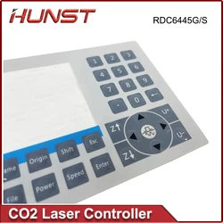 HUNST Ruida key membrane keyboard switch RDC6445S RDC6445G RDC6442S RDC6442G for laser cutting and engraving machines