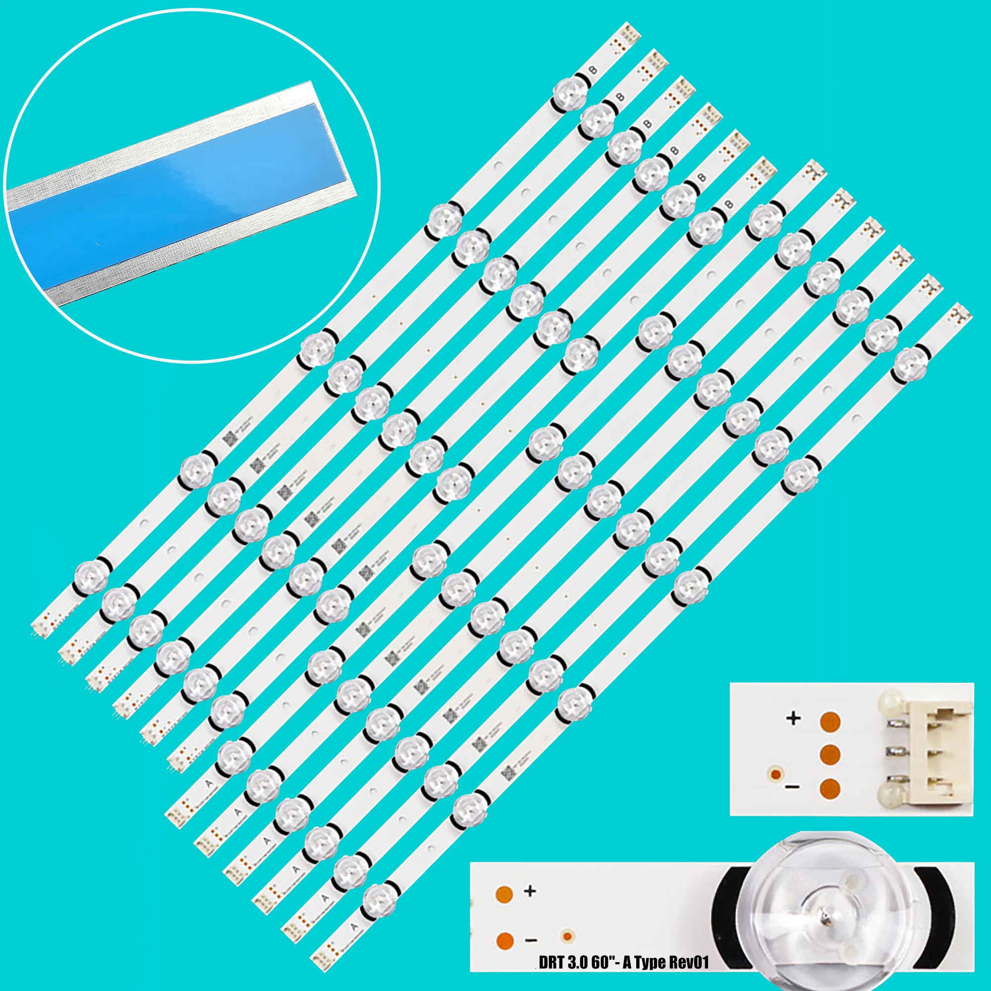 LED Strip for Innotek DRT 3.0 60 Inch A B 60LB5620 60LB5900 60GB580V 60LB6000B 60LF6090 60LB6100 60LB6300 60LB6500 60GB6500