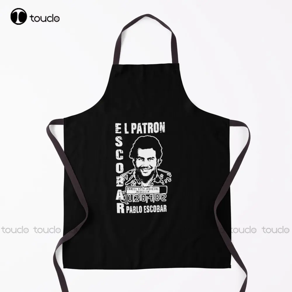 Escobar Apron Pablo Escobar Plata O Plomo Colombian Drug Lord Garden Kitchen Household Cleaning Custom Apron New