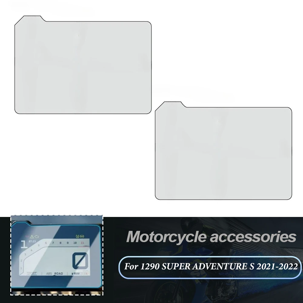 

For KT-M 1290 Super Duke Superduke GT 2022 1290 SUPER ADVENTURE S R 2021-2022 Scratch Cluster Screen Dashboard Instrument Film
