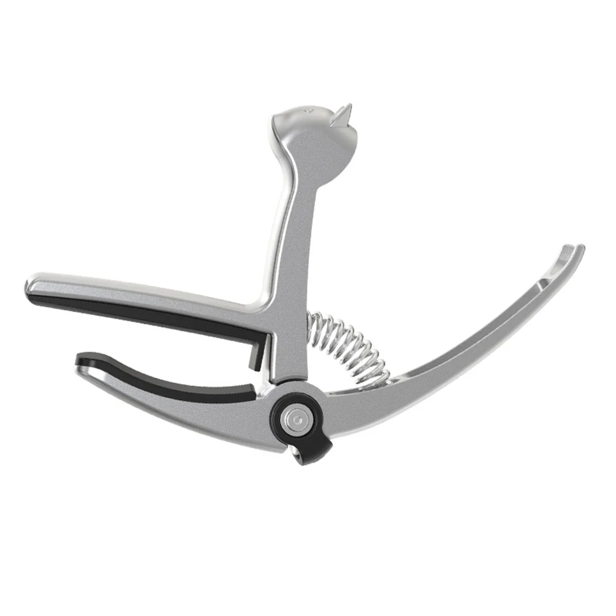 

Efficient 5 in 1 Guitar Capo Tool Perfect for Quick Key Changes with Integrated String Cutter and Pick Storage