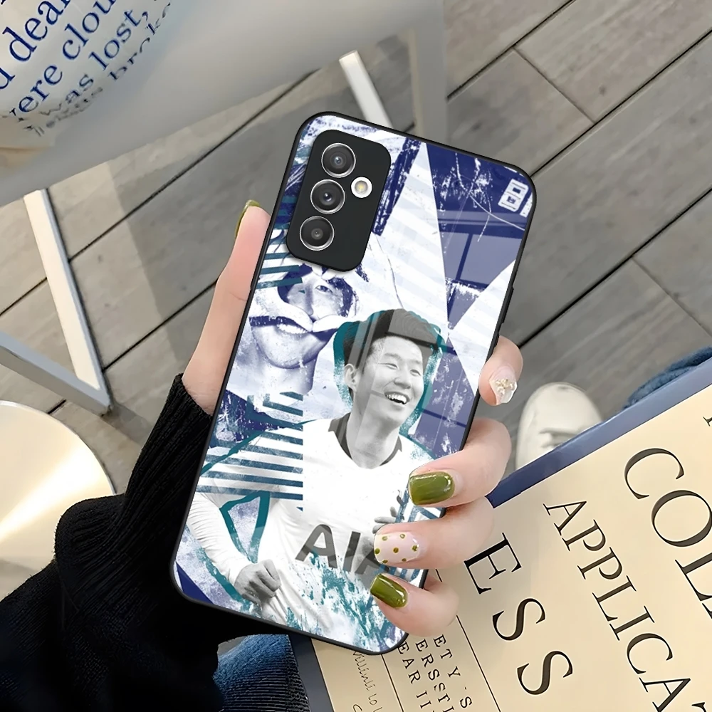 Son Heung-min Phone Case For Samsung A52 A71 A21 A54 A20 A12 Galaxy A34 A14 A32 M14 Glass Cover