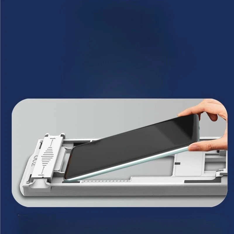 Folia Ochronna na Ekran z Hartowanego Szkła 3D Curved Full Glue do Honor Magic8 Pro Magic7Pro, Bezpyłowa, Premium, Łatwa Instalacja — zdjęcie produktu 3