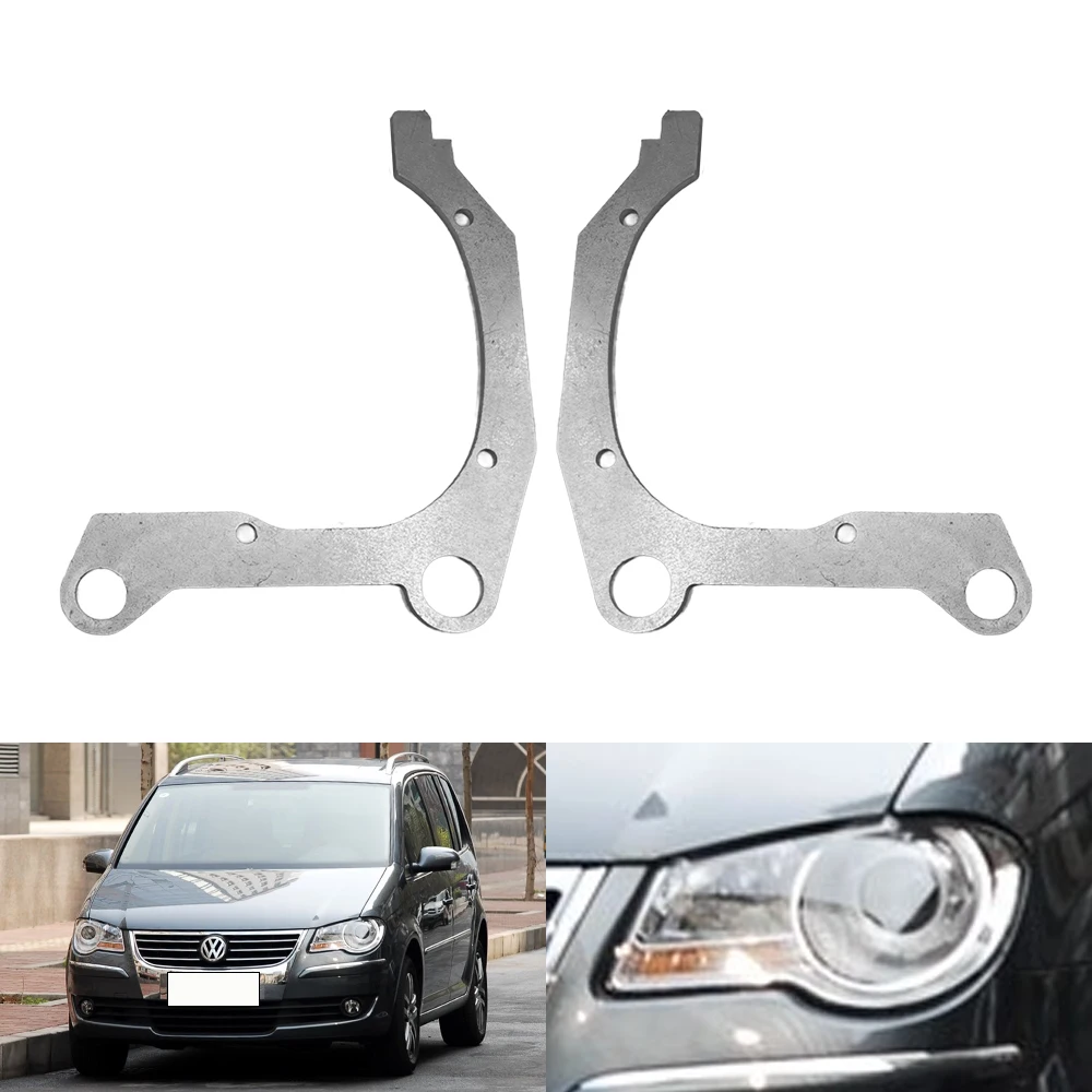 

Taochis Car-Styling Adapter Frame Headlight Bracket for VW Volkswagen Touran 2008-2010 low configuration Hella 3R G5 5 Projector