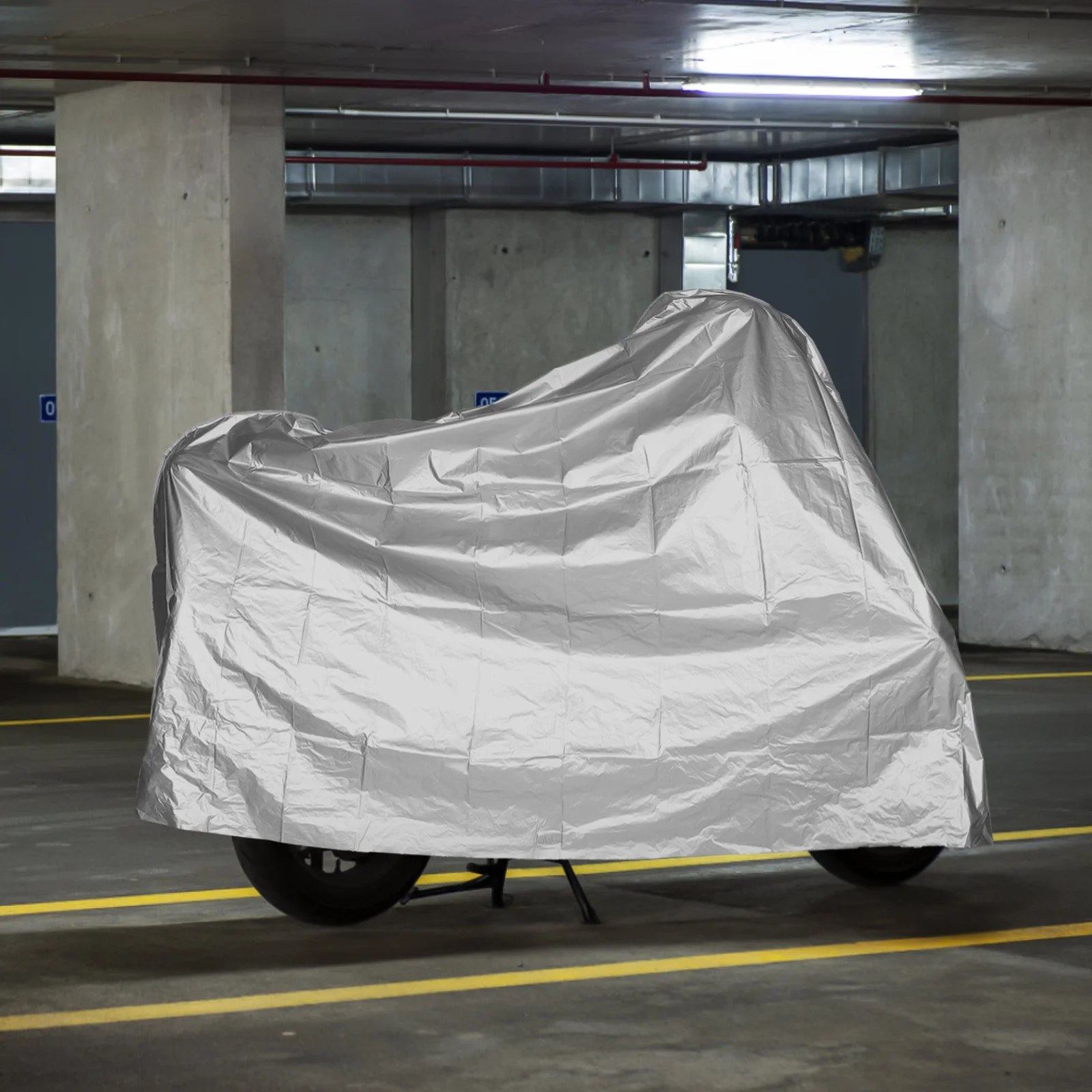 

Чехол для мотоцикла, водонепроницаемый утолщенный чехол из ткани Оксфорд, дождевик для велосипеда, защита от любых погодных условий, для хранения на открытом воздухе