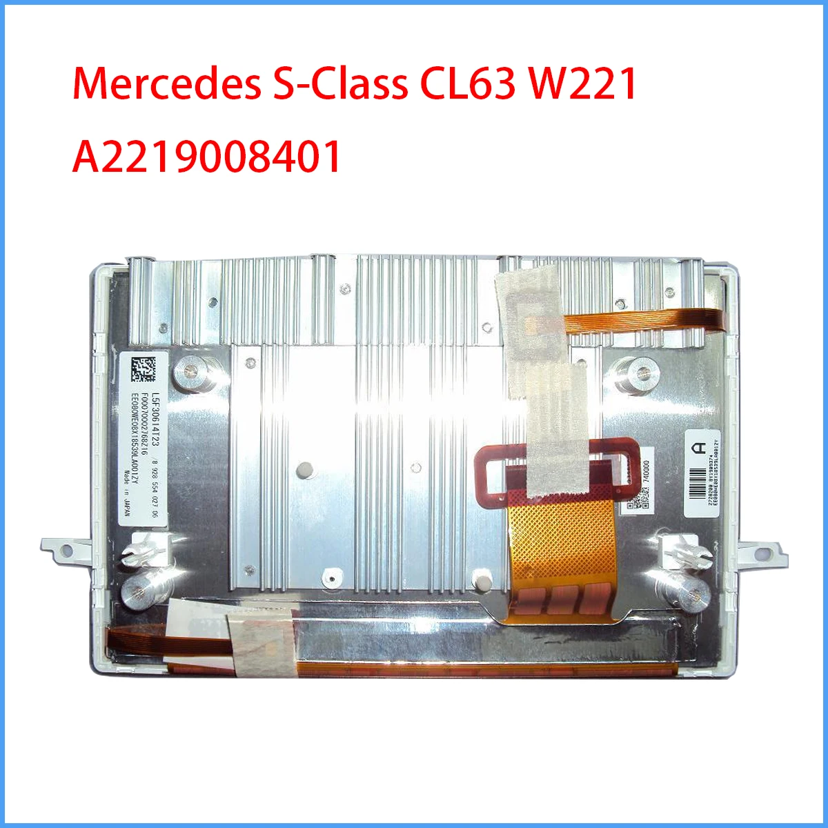 

Dashboard LCD Display for Mercedes S-Class CL63 W221 A2219008401 Radio Navigation (2006-2013)