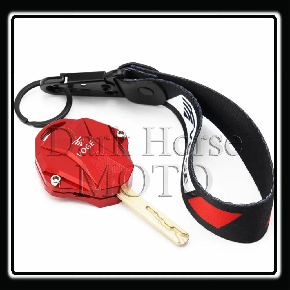 

Motorcycle Accessories CNC Aluminum Alloy Key Case Cover Shell Keychain FOR VOGE 250RR 250-RR