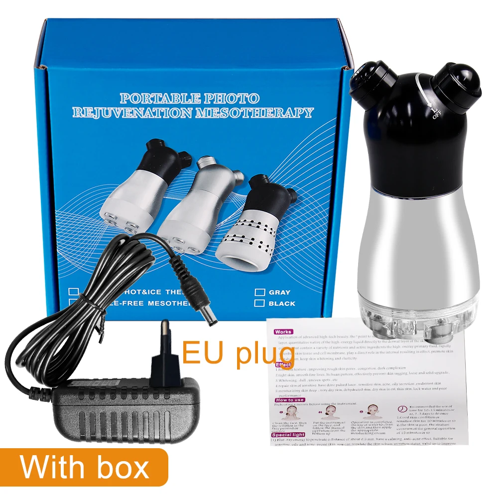 Facial Massager EMS RF Radio Frequency EMS Electroporation Facial Microcurrent Face Lifting Machine Anti-aging Device Skin Care