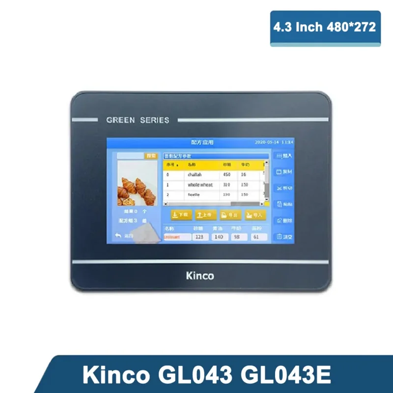 Kinco GL043 GL043E Touch Screen 4.3 Inch TFT 480 * 272 Ethernet HMI Screen Panel Human Machine