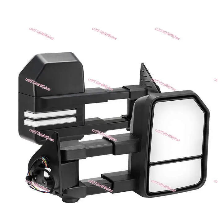 Suitable for Wildtrak 2012 + Foldable Rearview Mirror, Mirror Electric with Running Water Light