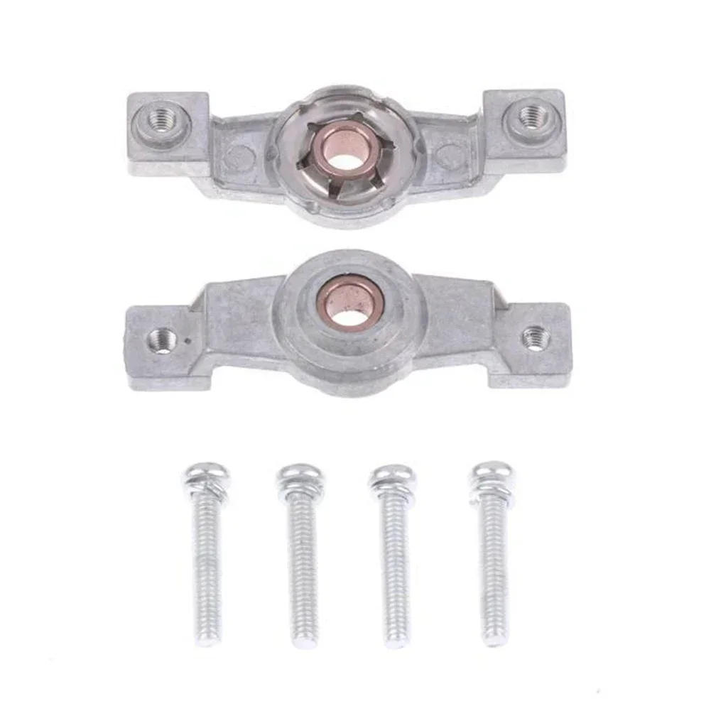 

Metal Bracket Set of 2 for YJ61 Shaded Pole Motors Bearing Shaft Holders with Covered Pole Offering Stable Motor Shaft Support
