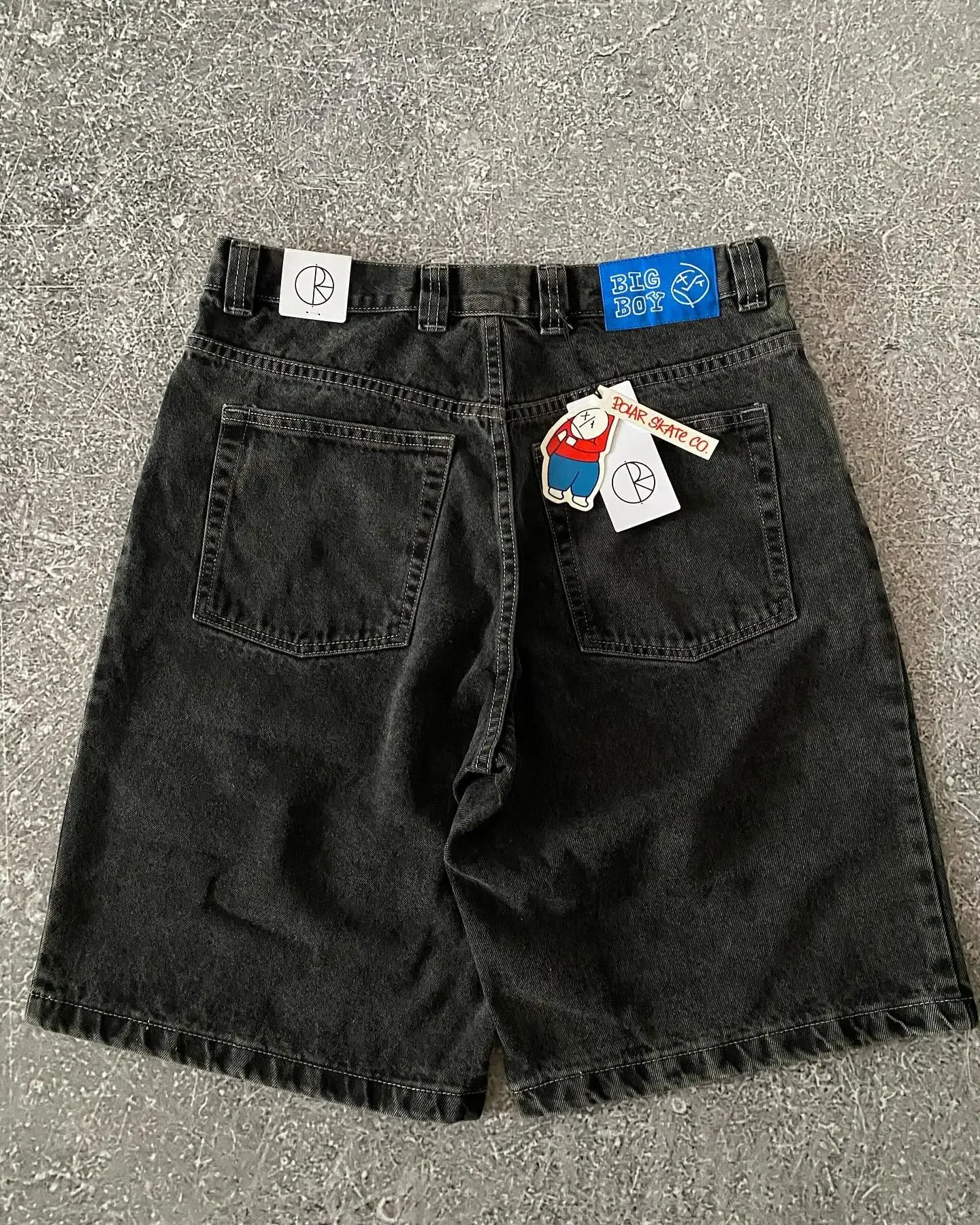 Pantalon de survêtement de loisirs d'été pour hommes, Streetwear Y2K, Short de basket-ball de gym, Hip Hop, Broderie graphique de dessin animé, Short en jean baggy