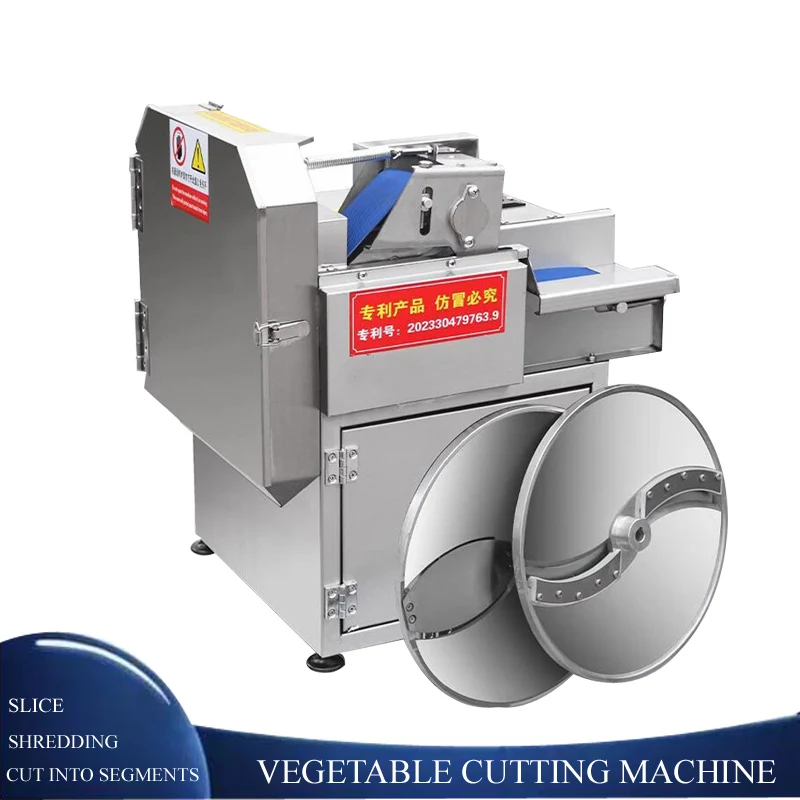 

110v 220v Dual Speed Regulation Vegetable Cutting Machine For Multi-Functional Vegetable Processing Equipment