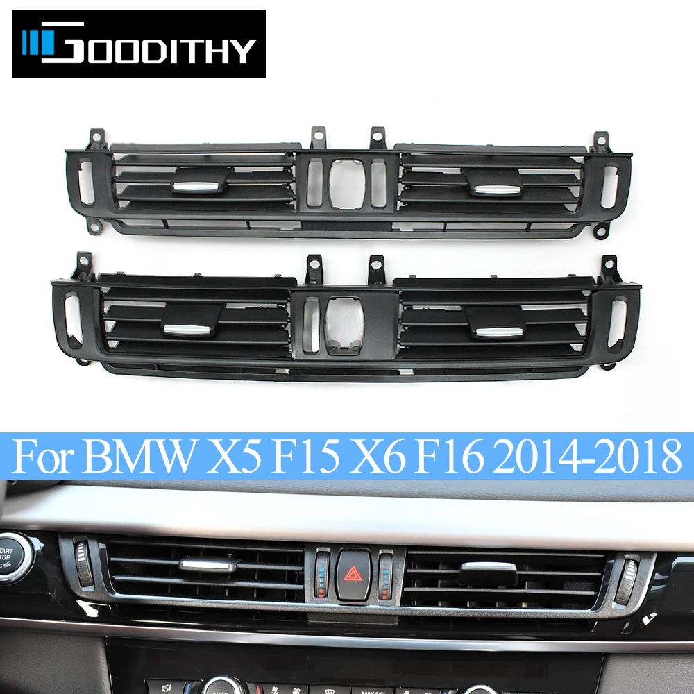 

Car Front Middle Air Conditioner AC Vent Grille Outlet Panel Cover For BMW X5 X6 M F15 F16 F85 F86 64229252648 64229253115