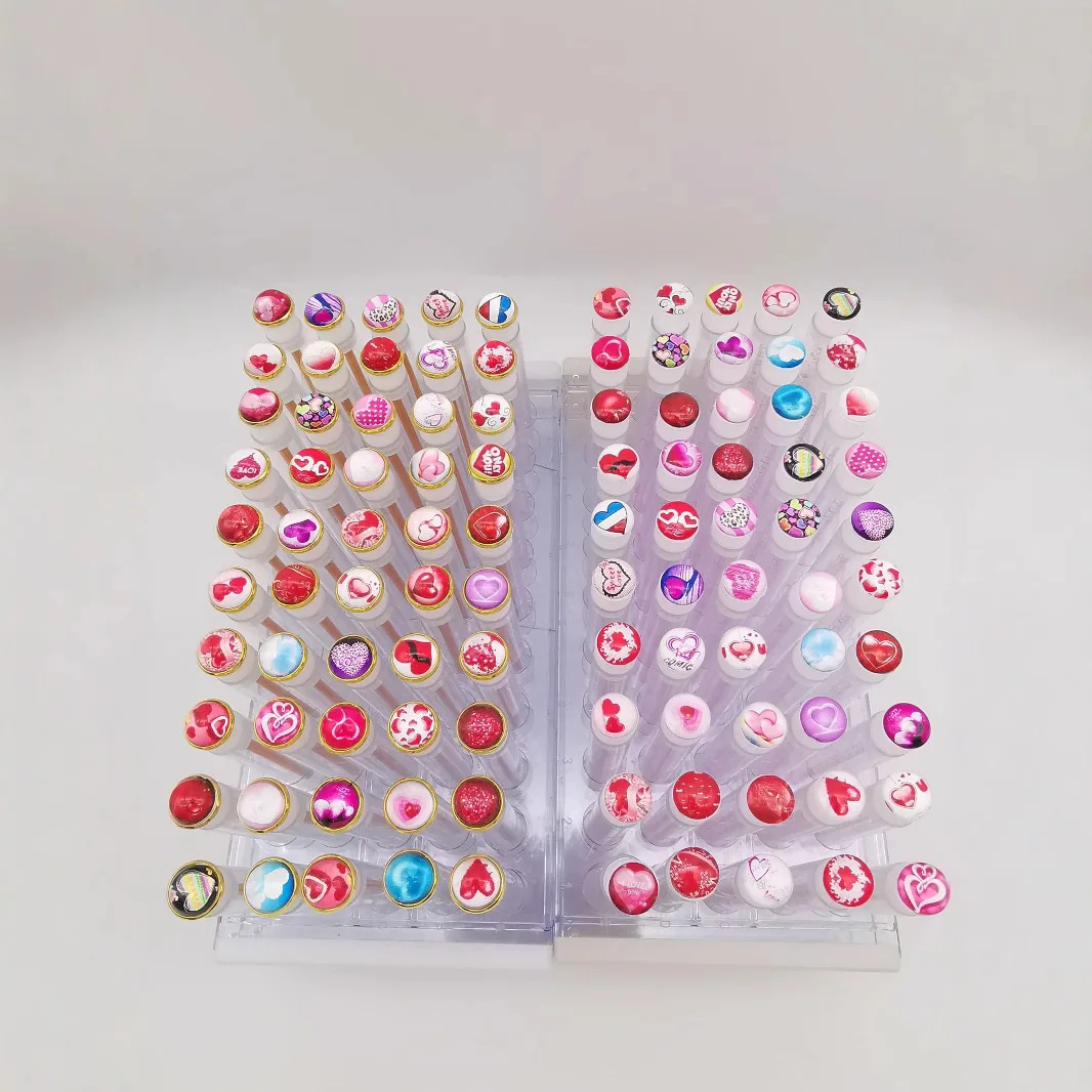 Gros dessin animé coloré bonbons gâteau amour cils baguette cils brosse Tube Mascara baguette cils Spoolies Tubes cils cils brosse Tube