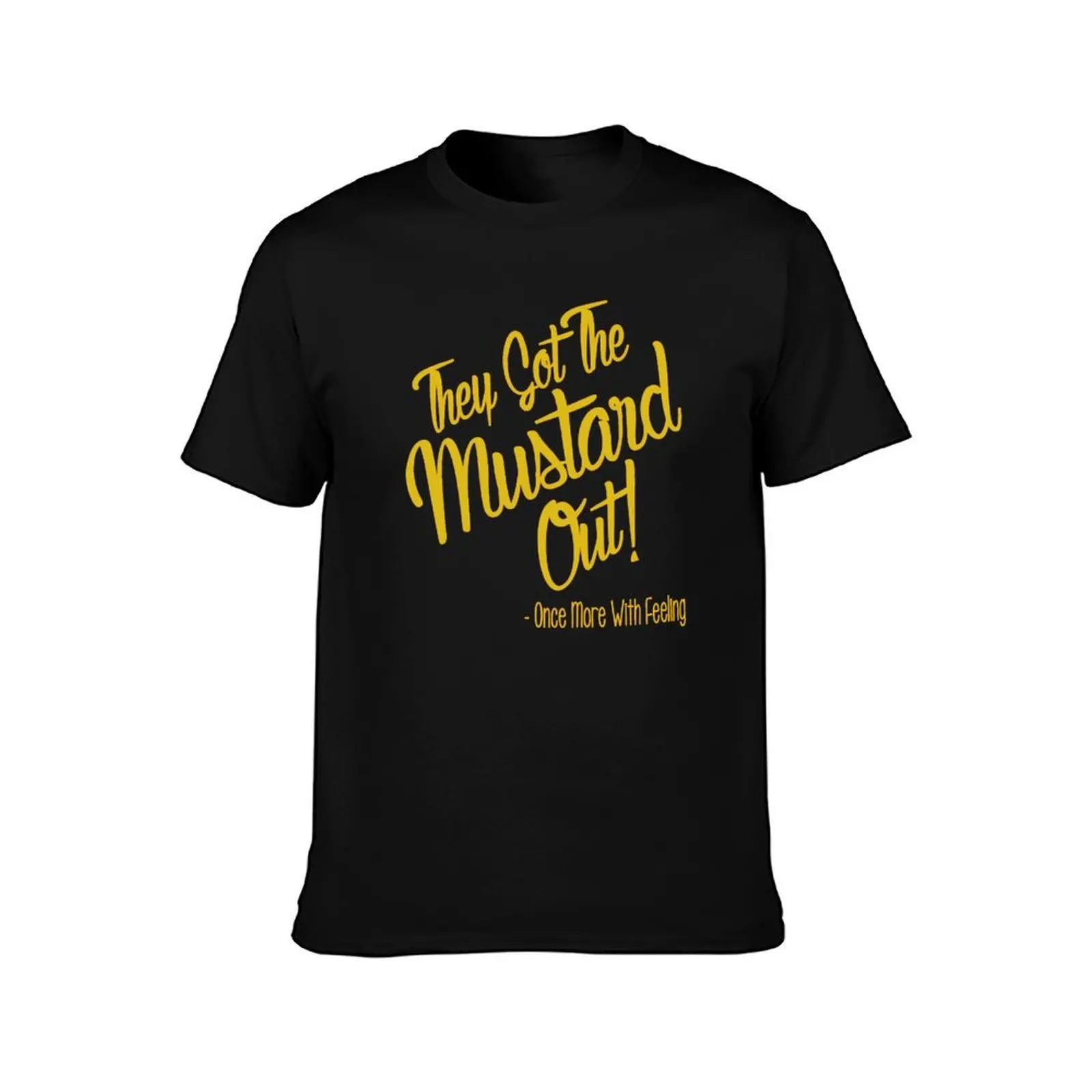 They Got The Mustard Out T-Shirt, Summer Casual Cotton Tee, Oversized Streetwear Tops, Vintage Graphic Print, Unisex Men Women
