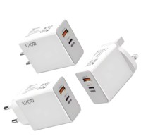 USB C 120W Gan Super Fast PD Charger For Laptop Tablets iPhone 15 iPad Macbook OPPO Samsung Xiaomi USB Quick Charging Adapter