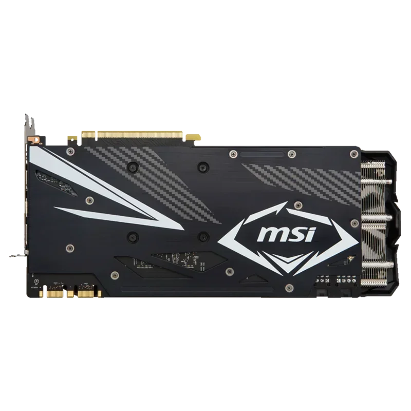Msi Geforce Gtx 1080 8Gb Gddr5X 256-Bit Pcie 3.0 X16 7Nm Desktop Computer Gaming Gpu