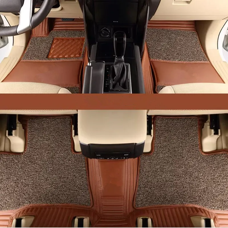 

Custom special car floor mats for Lexus LX 450d 5 seats 2023-2015 High quality waterproof double layers carpets for LX450d 2020