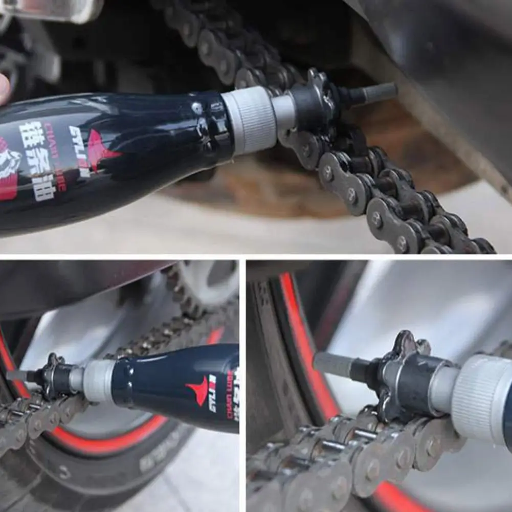 120ml Motorcycle Chain Oil Lubricating Oil Chain Wax Oil Prevention Reduction Maintenance Rust Electric Vehicle Seal image 5