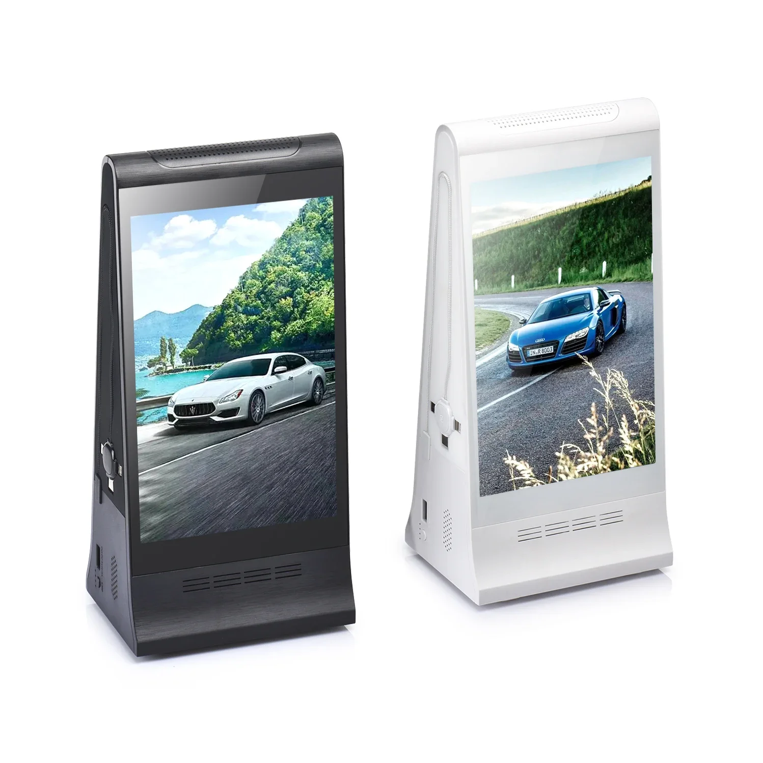 

8 Inch Table Top Advertising Display Android Tablet Kiosk Stand Double Side Digital Signage Media Player Tabletop Display