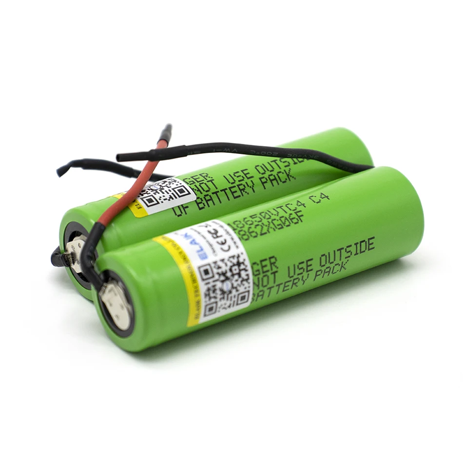 

2PCS ELAIK 18650 VTC4 2100mAh 18650 3,6 V lithium-batterie elektrische fahrzeug lade elektronische zigarette für + DIY Linie