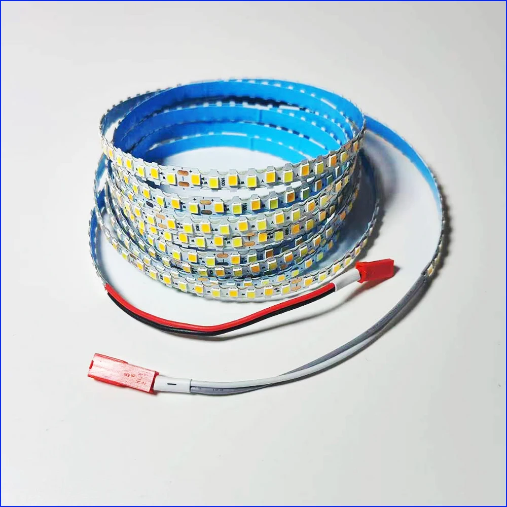 (2 solder joints) 7MM-180D 5B9CX2 2835 Type-S Bendable Constant Current LED Strip With LED Driver be used in chandeliers.