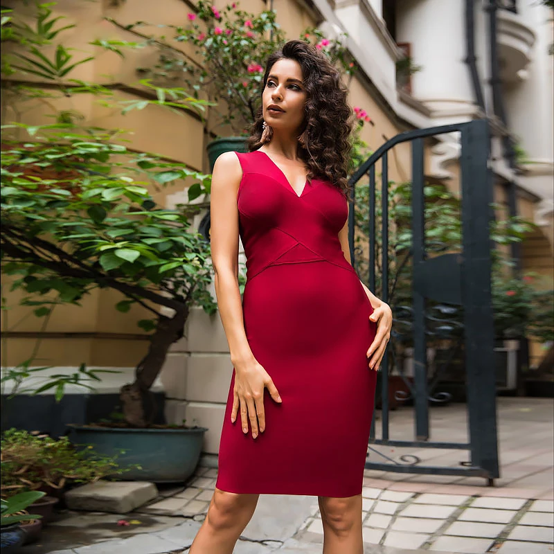 Hqbory-セクシーなイブニングドレス,Vネック,オレンジ,ヴィンテージ,エレガント,ストライプ,タイト,ホワイト,女性用,夏,2023