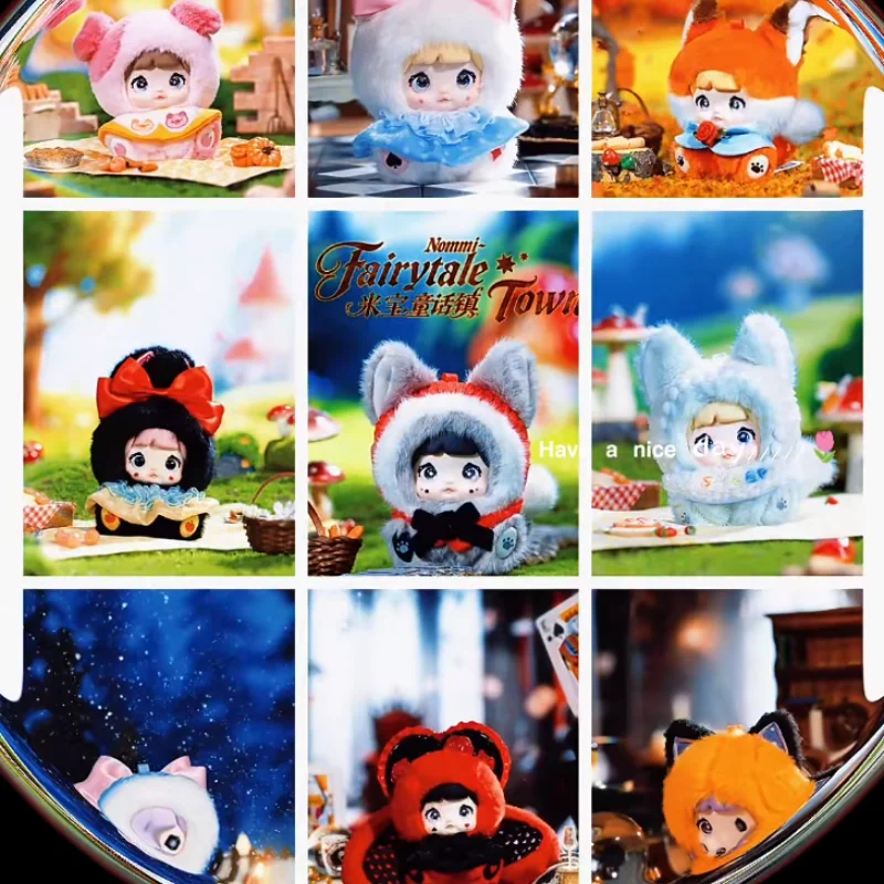

Новая оригинальная серия Nommi Fairytale Town, модная слепая коробка для игрушек, сумка для коллекционных кукол Kawaii, брелок для ключей, сумка, подвесной орнамент, подарки