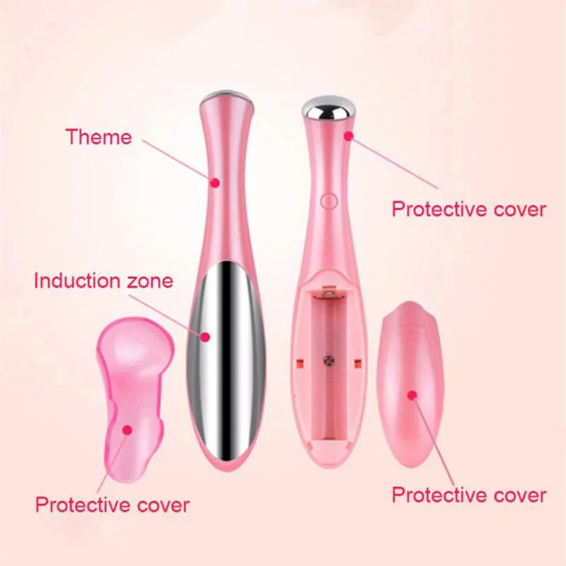 Electric Eye Massage Pen Small and Portable Beauty Facial and Eye Care Dry Battery Power Supply Lightweight and Portable image 6