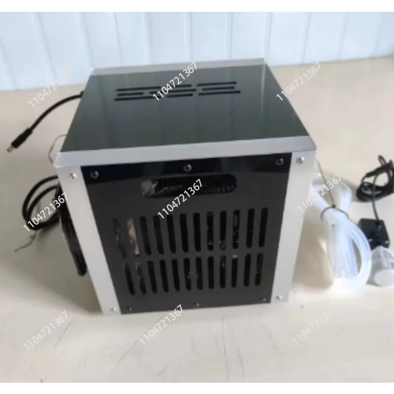 Miniature fish tank chiller, refrigerator, constant temperature, universal for fresh seawater, compressor refrigeration