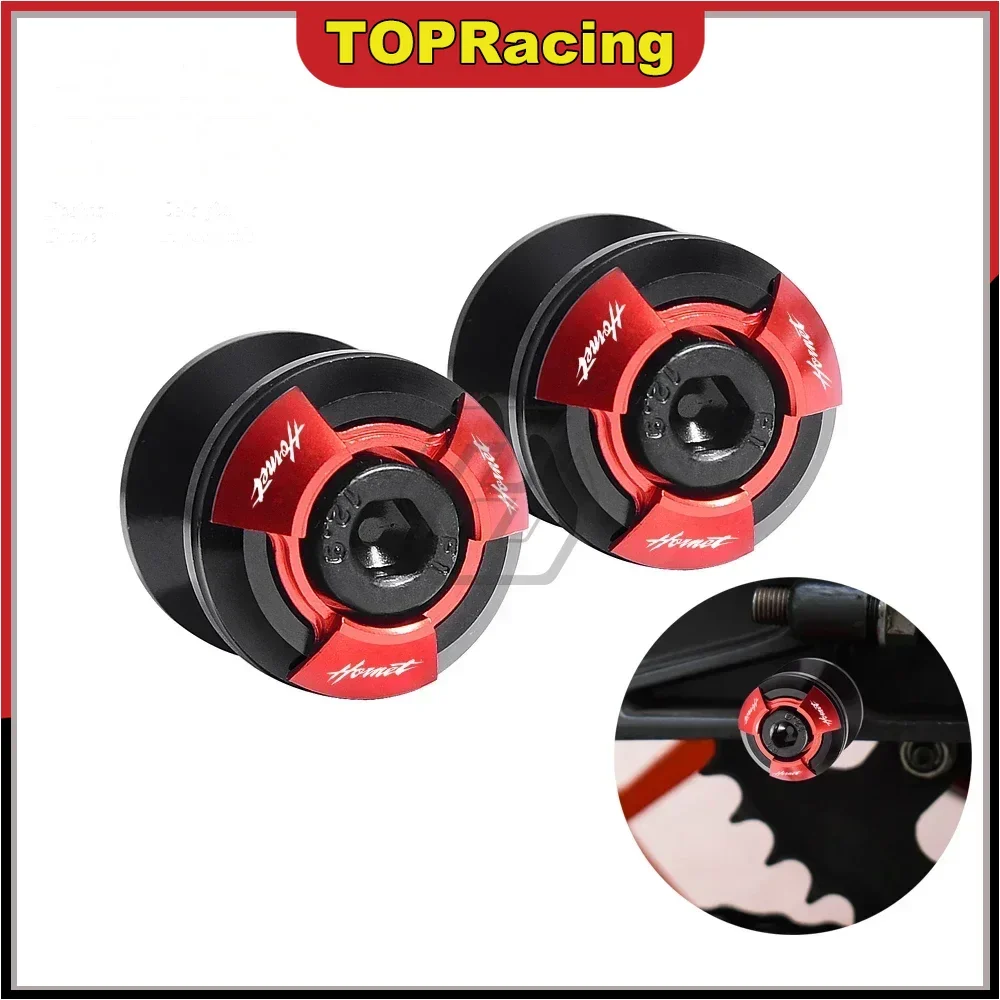 Para honda hornet (cb600f) 2005-2015 acessórios da motocicleta carretéis parafusos de suporte deslizante