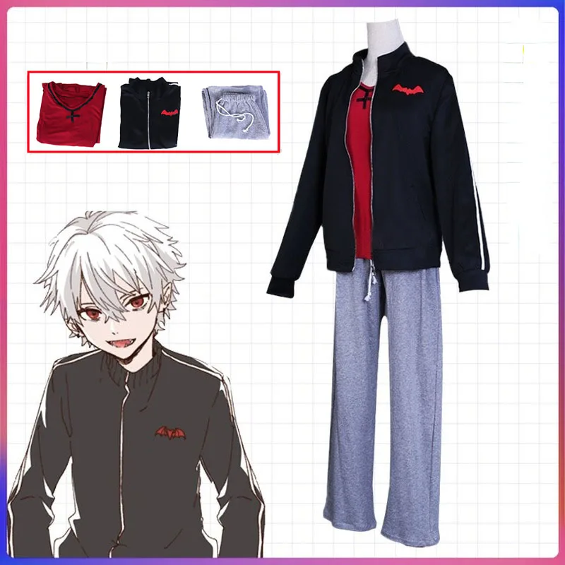 

Anime Virtual Youtuber Kuzuha Cosplay Costume Nijisanji Fashion Daily Wear Uniform Unisex Activity Party Role Play Clothing