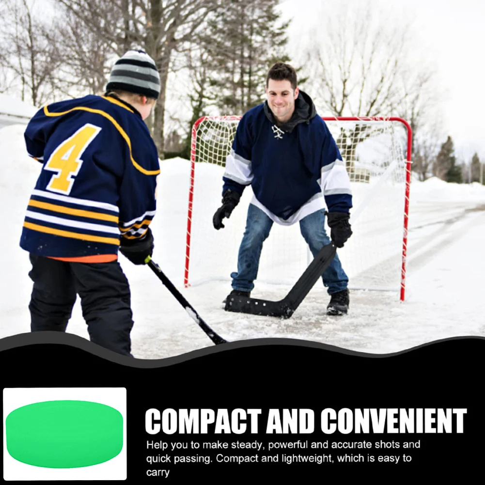 

Светящаяся в темноте хоккейная шайба, светящаяся хоккейная шайба 3,54x1,18 дюйма, тренировочная шайба для хоккея, универсальная для игр в помещении и на улице