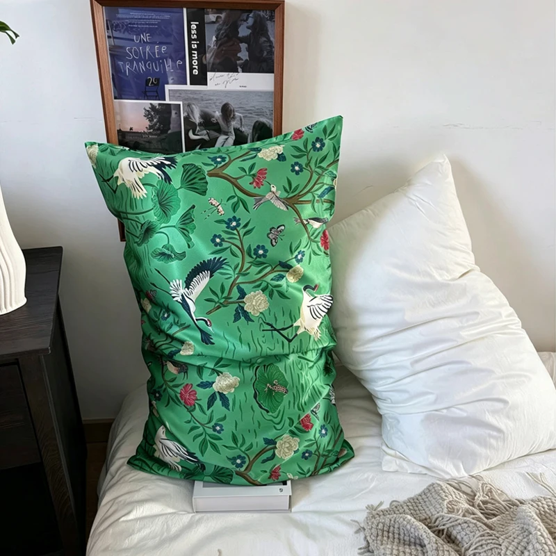 100% Silk Pillowcase for Skin and Hair 6A Grade 22 Mmi Pure Silk Pillowcase Natural Mulberry Silk Pillow Case Real Silk Bedding