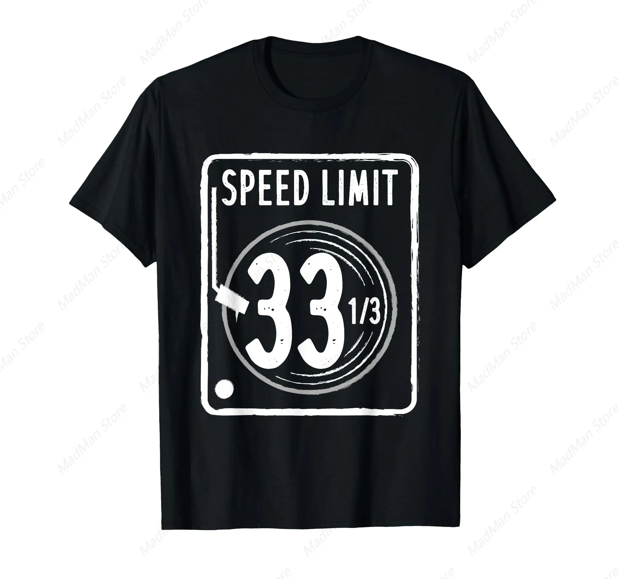 Speed Limit 33 1/3 RPM Vintage Album Vinyl Record Music LP T-Shirt