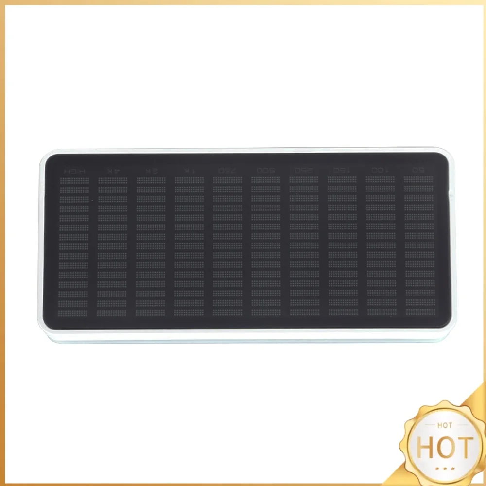 Ambient Sound Visualizer LED Type-C Dual Power Port Wired Audio Microphone Input Spectrum Display