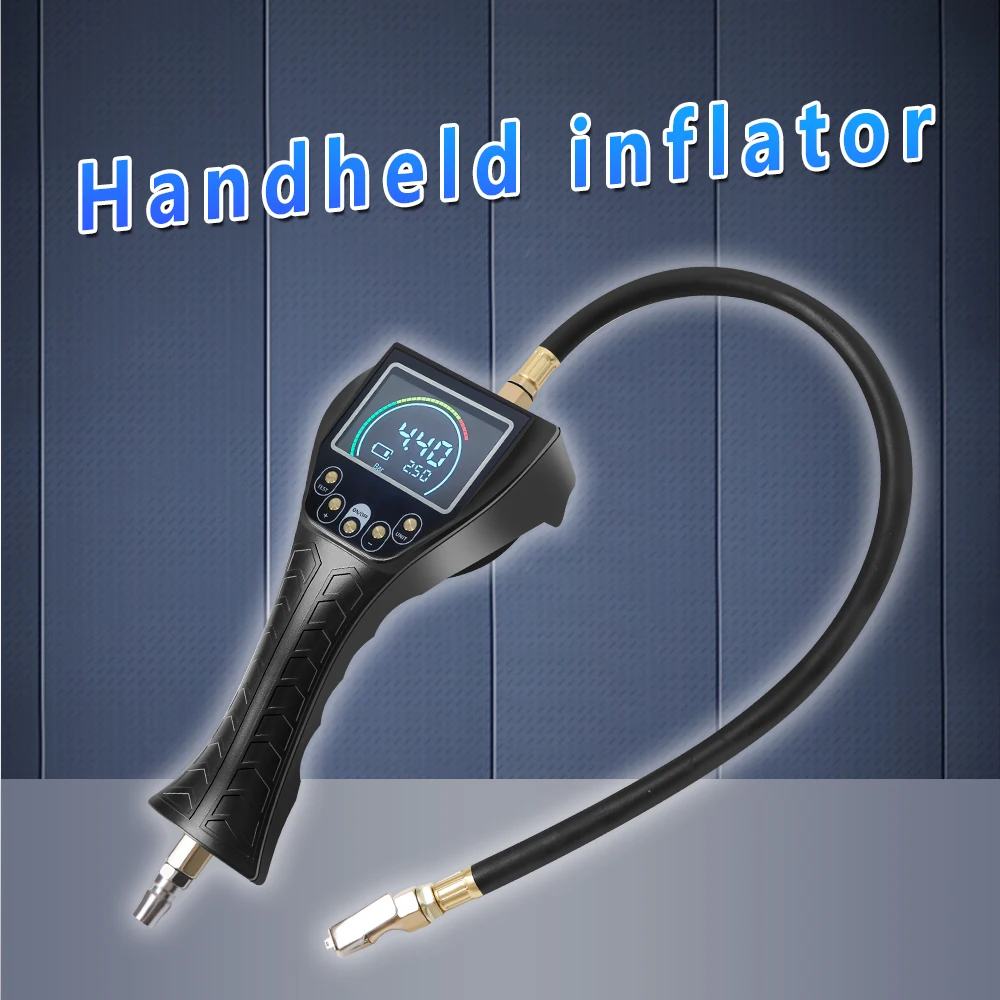 Automobile Tire Inflator Preset Pressure Automatic Inflation and Deflation Pump