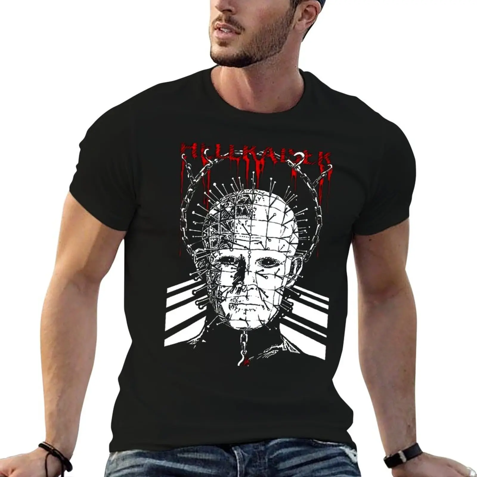 

shirt tees man shirts t for - T-Shirt Pinhead t man graphic luxury Hellraiser