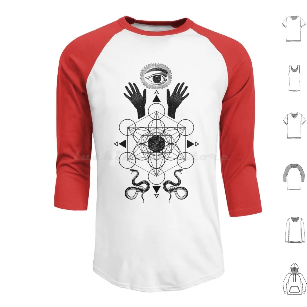 Alchemy Of Mind Hoodies Long Sleeve Sacred Soul Mystical Magical Sacred Geometry Spiritual Soul God Spirituality