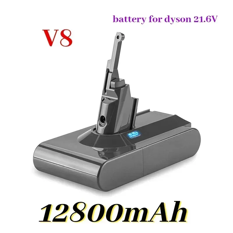 

100% НОВЫЙ сменный аккумулятор 21.6V 12800mAh для Dyson V8 Absolute, беспроводного ручного пылесоса Dyson V8